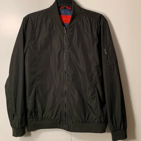 ZARA MAN ブラック MA-1ジャケット XL 楽天市場】zara ma－1の通販